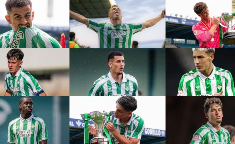 Los canteranos que iniciarán la pretemporada con el Betis Los canteranos que iniciarán la pretemporada con el Betis