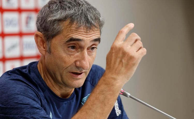 Valverde: «Veo muy bien al Betis, afianzado en la quinta plaza» Valverde: «Veo muy bien al Betis, afianzado en la quinta plaza»