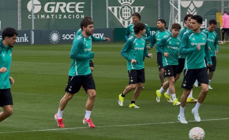 Lo Celso vuelve y Amrabat recupera en el gimnasio: buenas noticias en el Betis Lo Celso vuelve y Amrabat recupera en el gimnasio: buenas noticias en el Betis