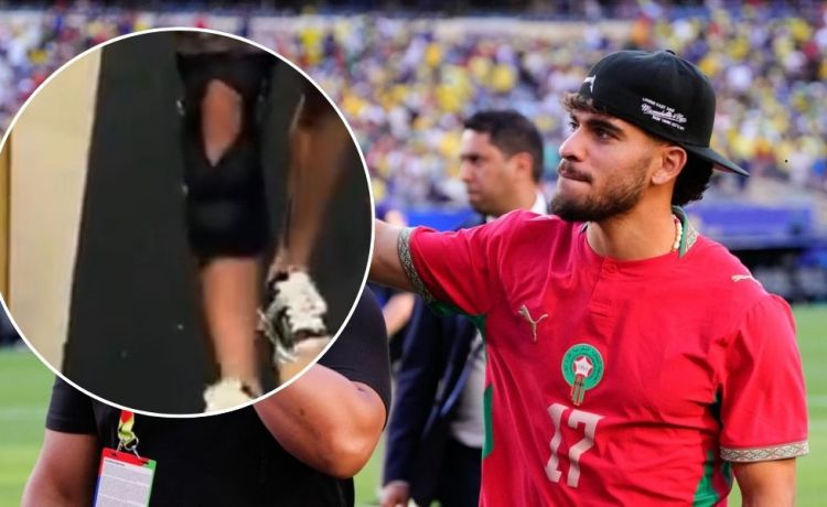 La aparatosa rodillera de Ez Abde y su vuelta con el Betis La aparatosa rodillera de Ez Abde y su vuelta con el Betis