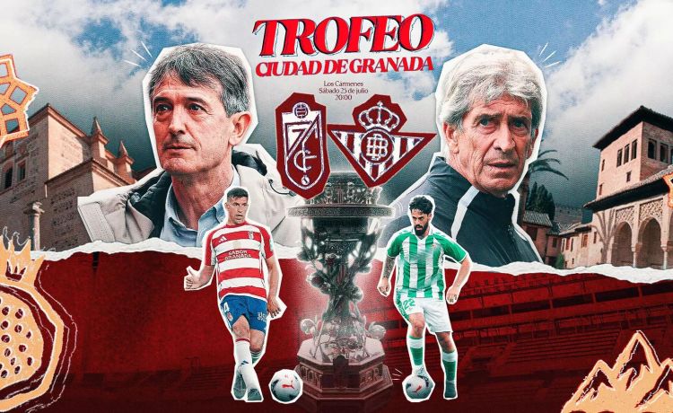 Granada-Betis: Horario y dónde ver por TV en directo el Trofeo Ciudad de Granada Granada-Betis: Horario y dónde ver por TV en directo el Trofeo Ciudad de Granada
