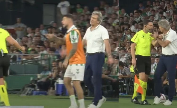 Las dos jugadas del Betis – Girona que enfadaron a Pellegrini con el árbitro Las dos jugadas del Betis – Girona que enfadaron a Pellegrini con el árbitro
