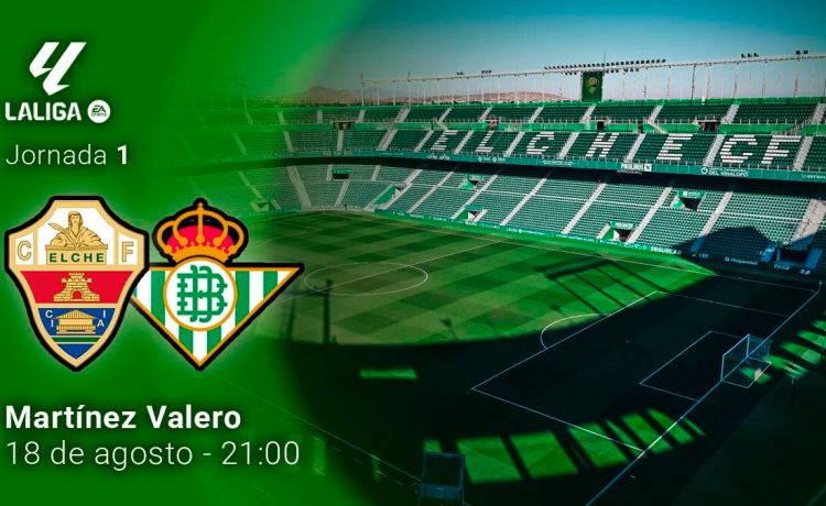 Elche-Betis, en directo el partido de Liga: Ricardo Rodríguez y Altimira titulares Elche-Betis, en directo el partido de Liga: Ricardo Rodríguez y Altimira titulares