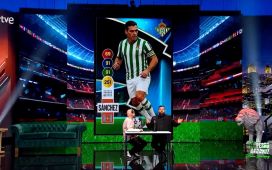 Trump, Ayuso y Sánchez en el original once del Betis anunciado al estilo Goyo Giménez en ‘El Perro Andaluz’ Trump, Ayuso y Sánchez en el original once del Betis anunciado al estilo Goyo Giménez en ‘El Perro Andaluz’