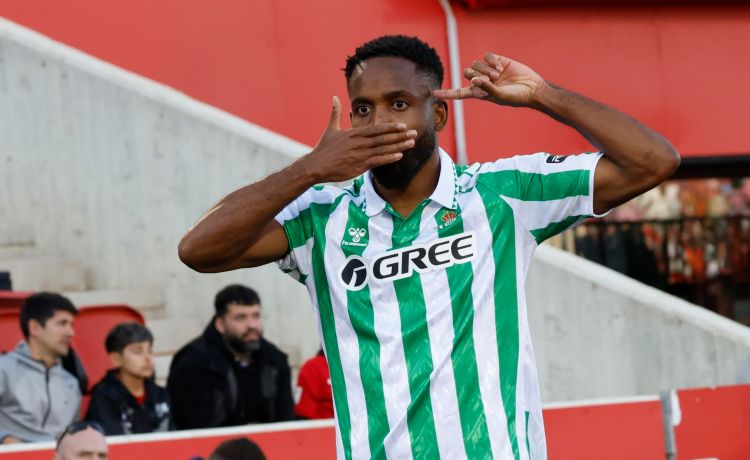 El significado de la celebración de Bakambu con el Betis El significado de la celebración de Bakambu con el Betis