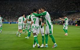 Así queda el Betis en la clasificación de la fase liga de la Champions League Así queda el Betis en la clasificación de la fase liga de la Champions League