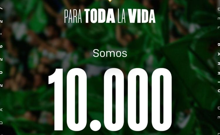 El Betis alcanza los 10.000 abonados en menos de seis días de campaña El Betis alcanza los 10.000 abonados en menos de seis días de campaña