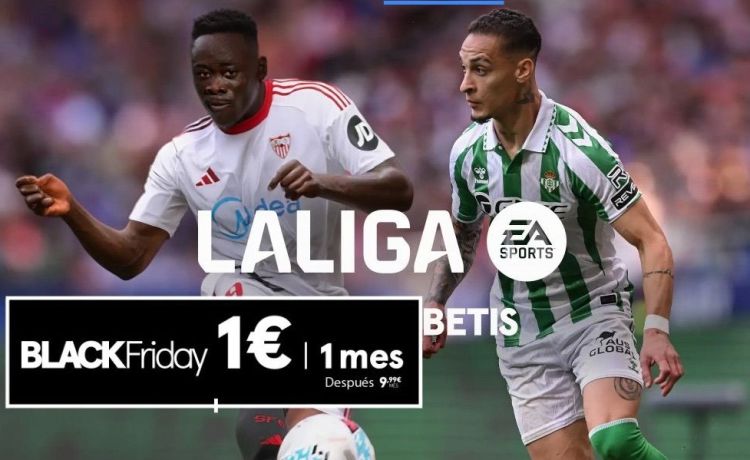 El Sevilla-Betis por 1 euro: así se puede aprovechar el Black Friday en el derbi El Sevilla-Betis por 1 euro: así se puede aprovechar el Black Friday en el derbi