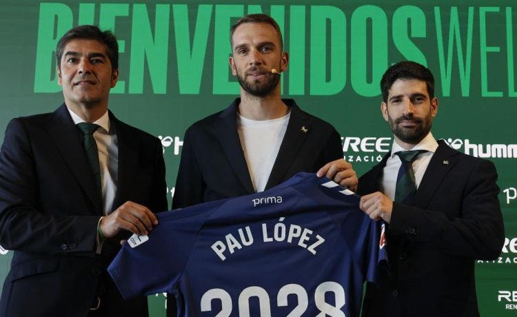 Pau López, regresó al futuro seis años después de salir del Betis Pau López, regresó al futuro seis años después de salir del Betis