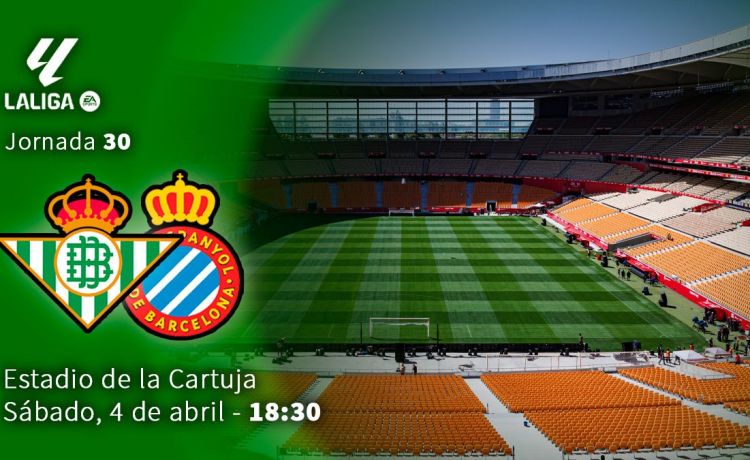 El Betis-Espanyol de LaLiga, en directo El Betis-Espanyol de LaLiga, en directo