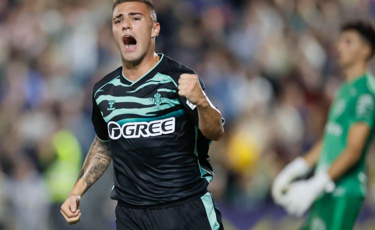 Pablo García, feliz por su doblete y la clasificación del Betis: «Es un sueño marcar con esta camiseta» Pablo García, feliz por su doblete y la clasificación del Betis: «Es un sueño marcar con esta camiseta»