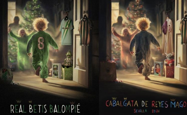 La indirecta del Betis con el polémico cartel de la Cabalgata tras ganar el derbi La indirecta del Betis con el polémico cartel de la Cabalgata tras ganar el derbi