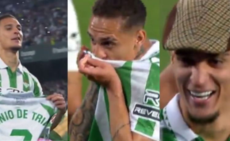 Los gestos de Antony que enamoraron a la afición del Betis: así ha sido su posible último partido en el Villamarín Los gestos de Antony que enamoraron a la afición del Betis: así ha sido su posible último partido en el Villamarín