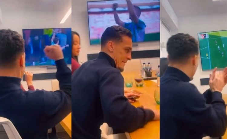 Así celebró Antony el primer gol de ‘su’ Betis Así celebró Antony el primer gol de ‘su’ Betis