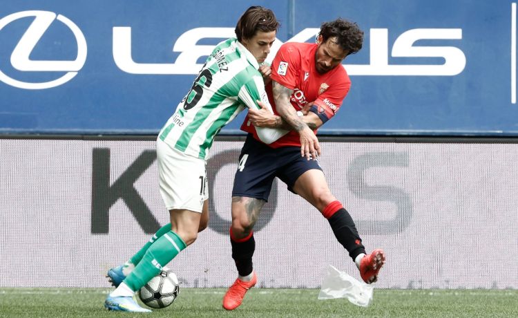 Así jugaron los futbolistas del Betis ante Osasuna Así jugaron los futbolistas del Betis ante Osasuna