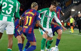 Así jugaron los futbolistas del Betis contra el Barcelona Así jugaron los futbolistas del Betis contra el Barcelona