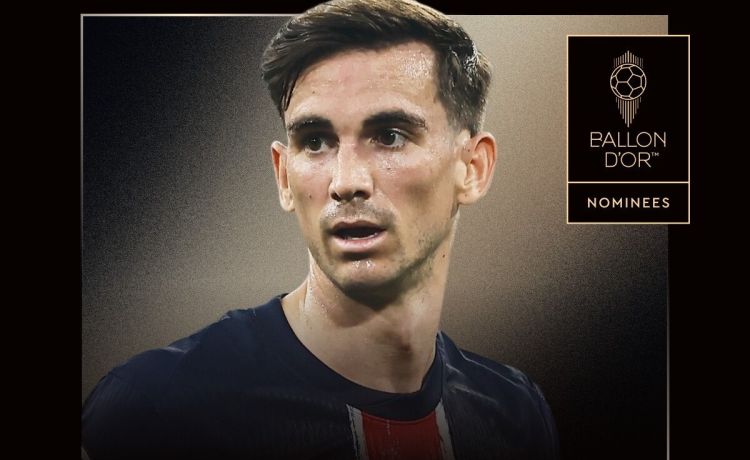 Fabián Ruiz, nominado a ganar el Balón de Oro Fabián Ruiz, nominado a ganar el Balón de Oro