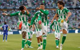El gol en el Betis, repartido y bien aprovechado El gol en el Betis, repartido y bien aprovechado