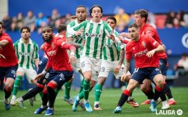 El Betis-Osasuna de la 8ª jornada de LaLiga ya tiene fecha y hora El Betis-Osasuna de la 8ª jornada de LaLiga ya tiene fecha y hora
