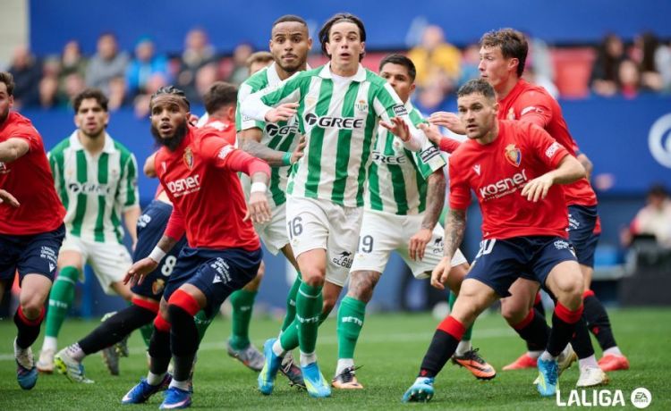El Betis-Osasuna de la 8ª jornada de LaLiga ya tiene fecha y hora El Betis-Osasuna de la 8ª jornada de LaLiga ya tiene fecha y hora