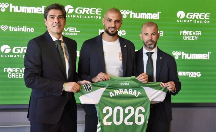 Así explica Amrabat la oferta del Sevilla y la elección por el Betis: «Lo tenía claro» Así explica Amrabat la oferta del Sevilla y la elección por el Betis: «Lo tenía claro»