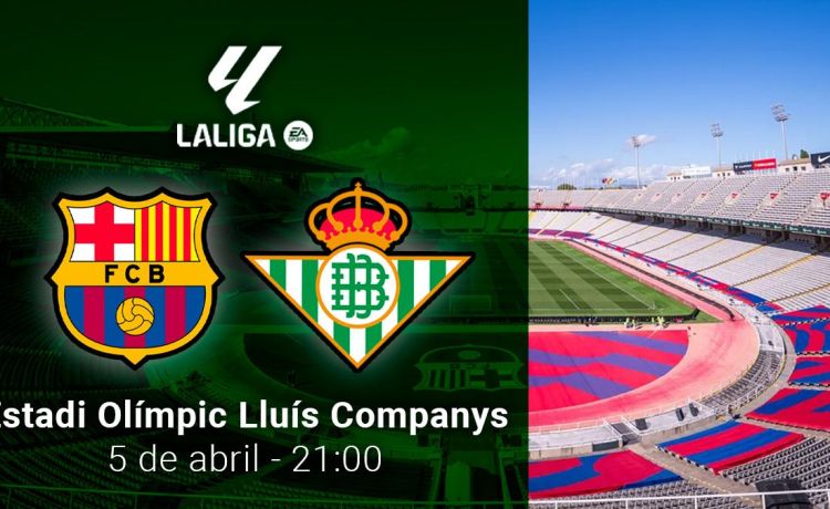 El Barcelona – Betis de LaLiga, en directo El Barcelona – Betis de LaLiga, en directo