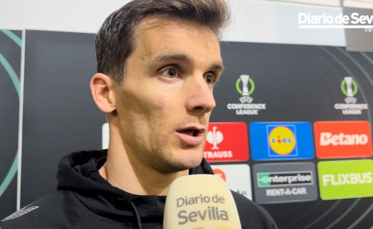 El compromiso de Diego Llorente con la afición del Betis: “Teníamos que estar a su altura” El compromiso de Diego Llorente con la afición del Betis: “Teníamos que estar a su altura”