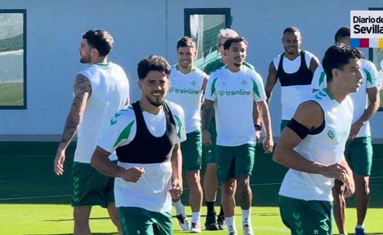 Noticia positiva en el último entrenamiento del Betis antes de viajar a Valencia Noticia positiva en el último entrenamiento del Betis antes de viajar a Valencia