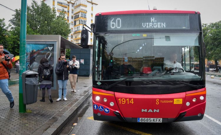 Tussam refuerza los servicios de autobús para el Betis – Braga en el Estadio de La Cartuja: líneas, desvíos y paradas gratuitas Tussam refuerza los servicios de autobús para el Betis – Braga en el Estadio de La Cartuja: líneas, desvíos y paradas gratuitas