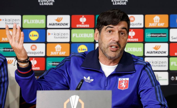 Paulo Fonseca y sus flores al Betis: «Es un equipo con grandes jugadores» Paulo Fonseca y sus flores al Betis: «Es un equipo con grandes jugadores»