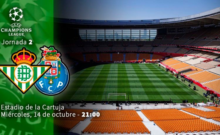 El Betis-Oporto de Champions League, en directo | Todo preparado para que vuelva el balón de las estrellas El Betis-Oporto de Champions League, en directo | Todo preparado para que vuelva el balón de las estrellas