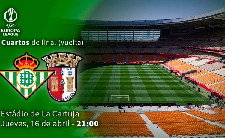 Betis-Braga, de Europa League, en directo Betis-Braga, de Europa League, en directo
