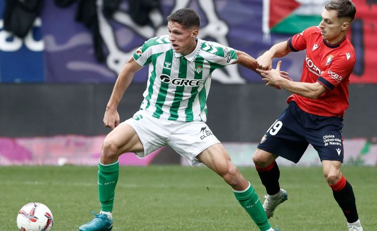 El Betis ha ganado cinco de sus siete últimos partidos en Pamplona contra el Osasuna El Betis ha ganado cinco de sus siete últimos partidos en Pamplona contra el Osasuna