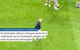 La soledad de Pellegrini en la celebración del Betis y las dudas sobre su futuro que resolvió después La soledad de Pellegrini en la celebración del Betis y las dudas sobre su futuro que resolvió después