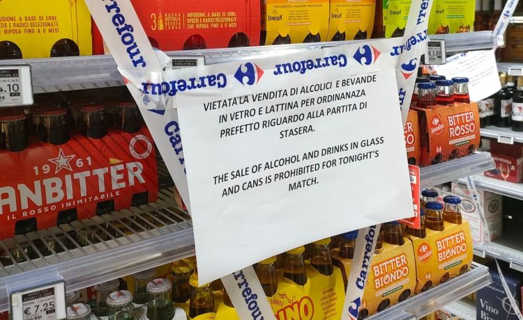Las autoridades prohíben la venta de alcohol en Florencia por el Fiorentina – Betis Las autoridades prohíben la venta de alcohol en Florencia por el Fiorentina – Betis