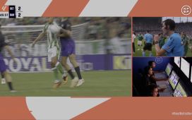 El audio del VAR en la jugada polémica del gol anulado al Betis contra el Barcelona El audio del VAR en la jugada polémica del gol anulado al Betis contra el Barcelona