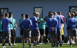 Las fotos previas al Betis-Sporting de Braga Las fotos previas al Betis-Sporting de Braga