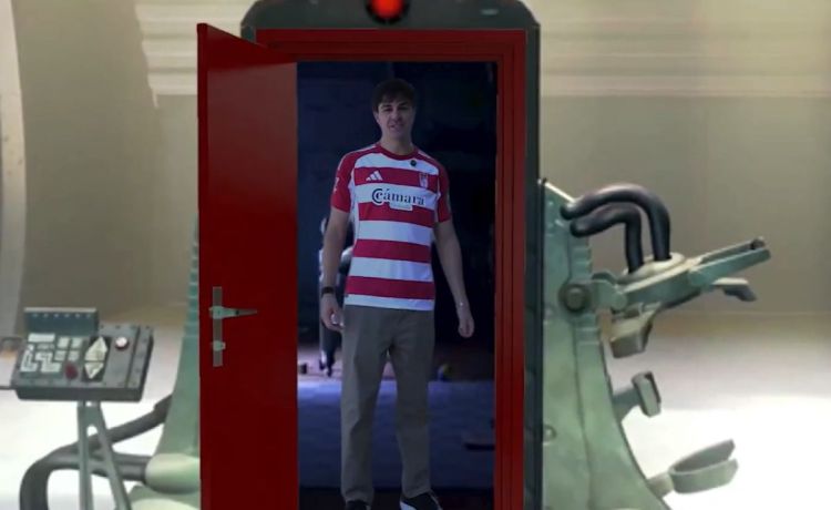 El Granada anuncia al bético Gonzalo Petit con un guiño a Monstruos SA: gritos de gol para presentar a su nuevo delantero El Granada anuncia al bético Gonzalo Petit con un guiño a Monstruos SA: gritos de gol para presentar a su nuevo delantero