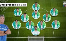 Alineación probable del Betis ante el Girona: los méritos por encima de las rotaciones Alineación probable del Betis ante el Girona: los méritos por encima de las rotaciones