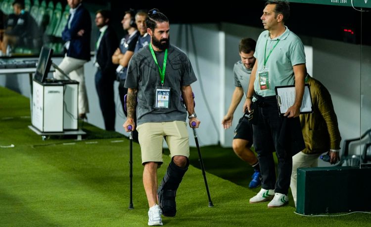 Isco, en plazos un mes después de su lesión Isco, en plazos un mes después de su lesión