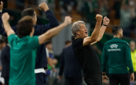 Pellegrini, con todo el Betis enchufado Pellegrini, con todo el Betis enchufado