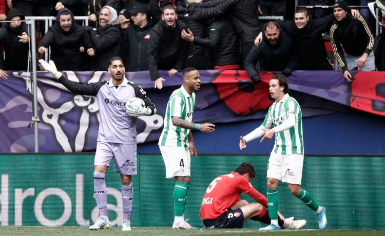 Álvaro Valles cierra cualquier debate sobre la portería del Betis Álvaro Valles cierra cualquier debate sobre la portería del Betis