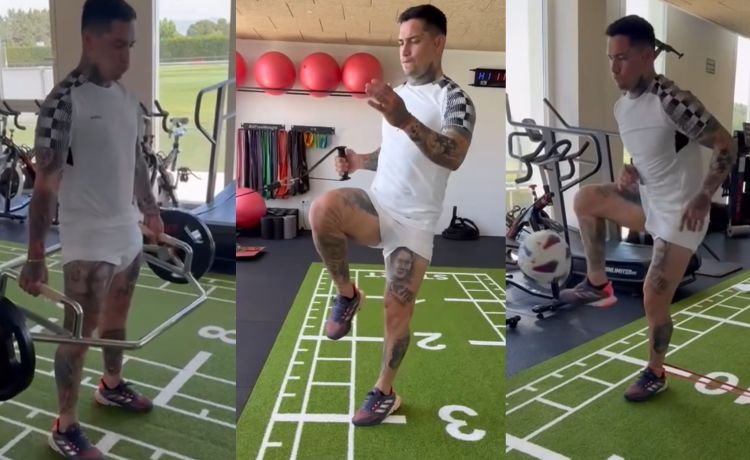 Chimy Ávila quiere redimirse y se machaca en el gimnasio con el punto de mira puesto en la pretemporada Chimy Ávila quiere redimirse y se machaca en el gimnasio con el punto de mira puesto en la pretemporada
