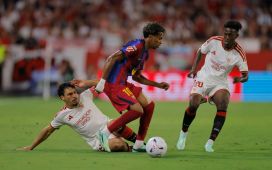 Otro guiño de Lamine Yamal tras vencer al Sevilla FC: “Pero con una ‘cami’ del Betis” Otro guiño de Lamine Yamal tras vencer al Sevilla FC: “Pero con una ‘cami’ del Betis”