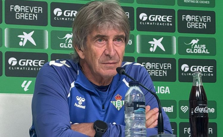Pellegrini: «El fútbol es presente y sólo pienso en ganar al Girona» Pellegrini: «El fútbol es presente y sólo pienso en ganar al Girona»
