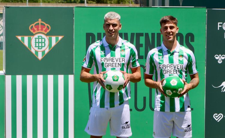 Marc Roca e Iker Losada, ilusiones en verdiblanco Marc Roca e Iker Losada, ilusiones en verdiblanco