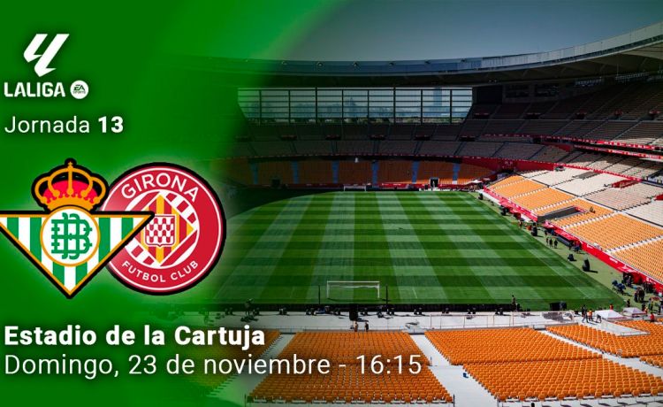 El Betis-Girona de LaLiga, en directo El Betis-Girona de LaLiga, en directo