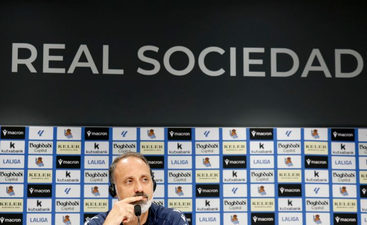 Matarazzo: «Somos conscientes de lo que queremos hacer, y es competir para ganar al Betis» Matarazzo: «Somos conscientes de lo que queremos hacer, y es competir para ganar al Betis»