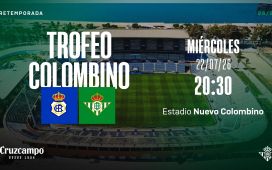 El Betis disputará el Trofeo Colombino en su 57ª edición este verano El Betis disputará el Trofeo Colombino en su 57ª edición este verano