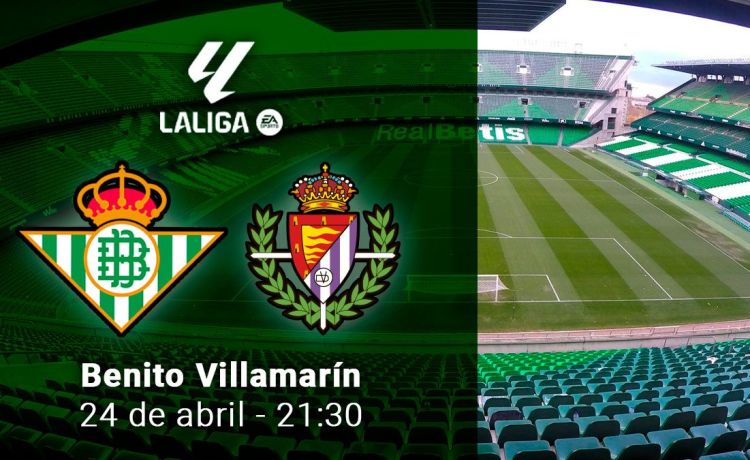 Betis – Valladolid, partido de Liga, en directo Betis – Valladolid, partido de Liga, en directo